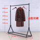 高低可调可升降陈列挂衣架衣帽架 展示架衣架落地式 铁艺服装 店服装