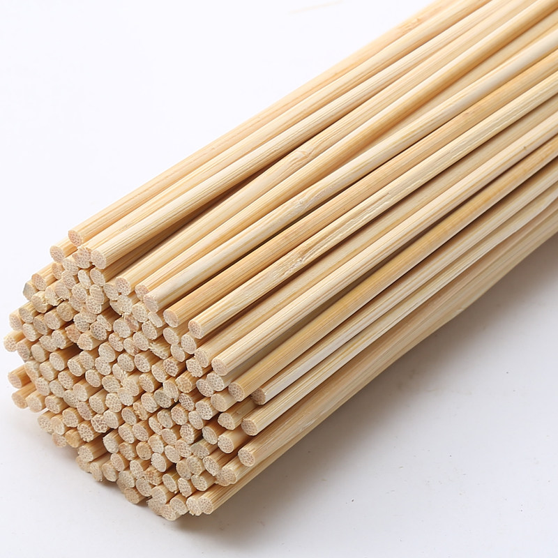 烧烤竹签商用一次性3.0mm*15/30/40cm麻辣烫鸡排羊肉串串签子整箱
