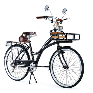 nomad自行车前灯复古LED电池大前灯山地车公路城市车通用环保车灯