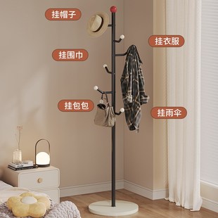 放衣服收纳架子简易家用款 衣帽架落地卧室床边个性 挂衣架挂包架子