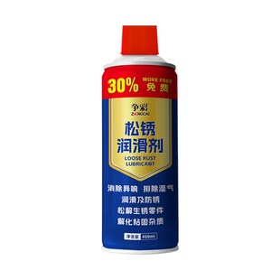 除锈剂金属快速清洗螺栓螺丝松动合页异响润滑强力防锈去铁锈喷剂