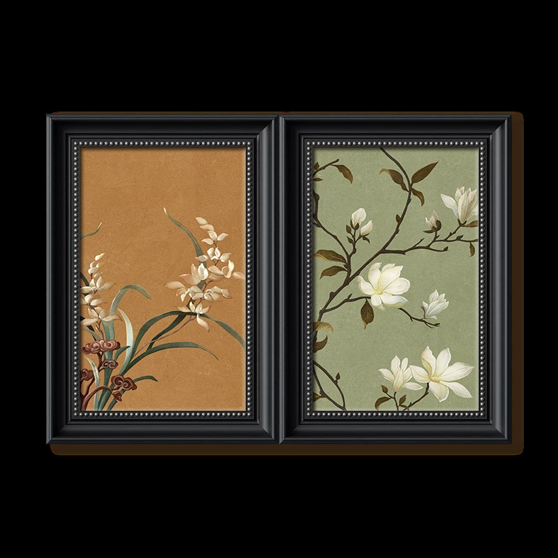 法式中古高级感入户电表箱装饰画开关配电箱餐厅遮挡2024新款挂画