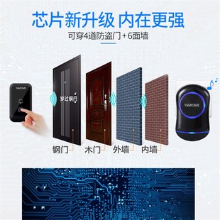 老人呼叫器无线家用远距离病人紧急求救按铃床头报警铃平安钟