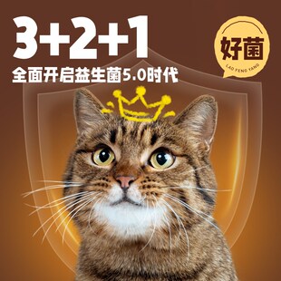 老疯杨吃好低温烘焙猫粮全鲜肉无谷益生菌成猫幼猫增肥发腮3斤