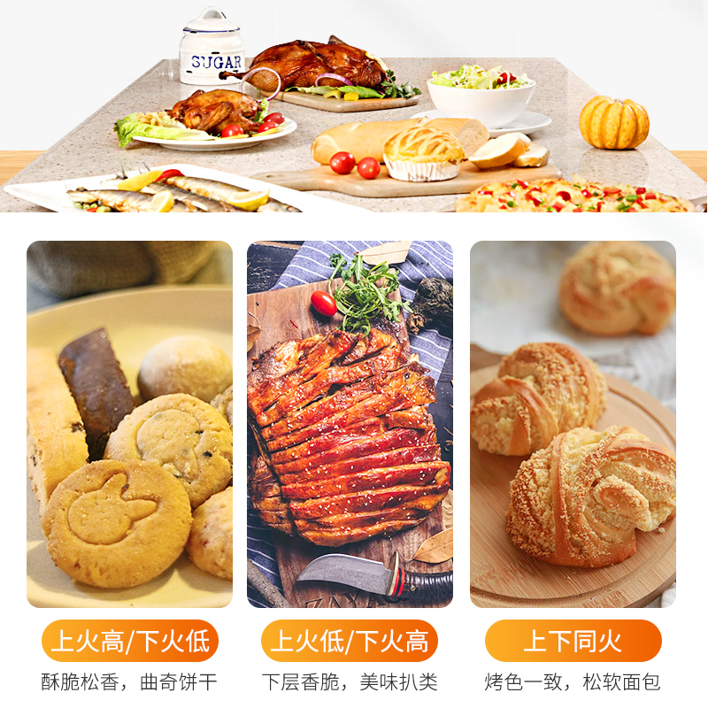 高比克烤箱Z系商用大容量大型一二三层四六盘蛋糕烘焙定时电烤箱