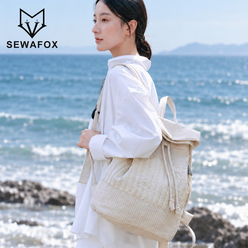 SEWAFOX女大容量通勤轻便双肩包