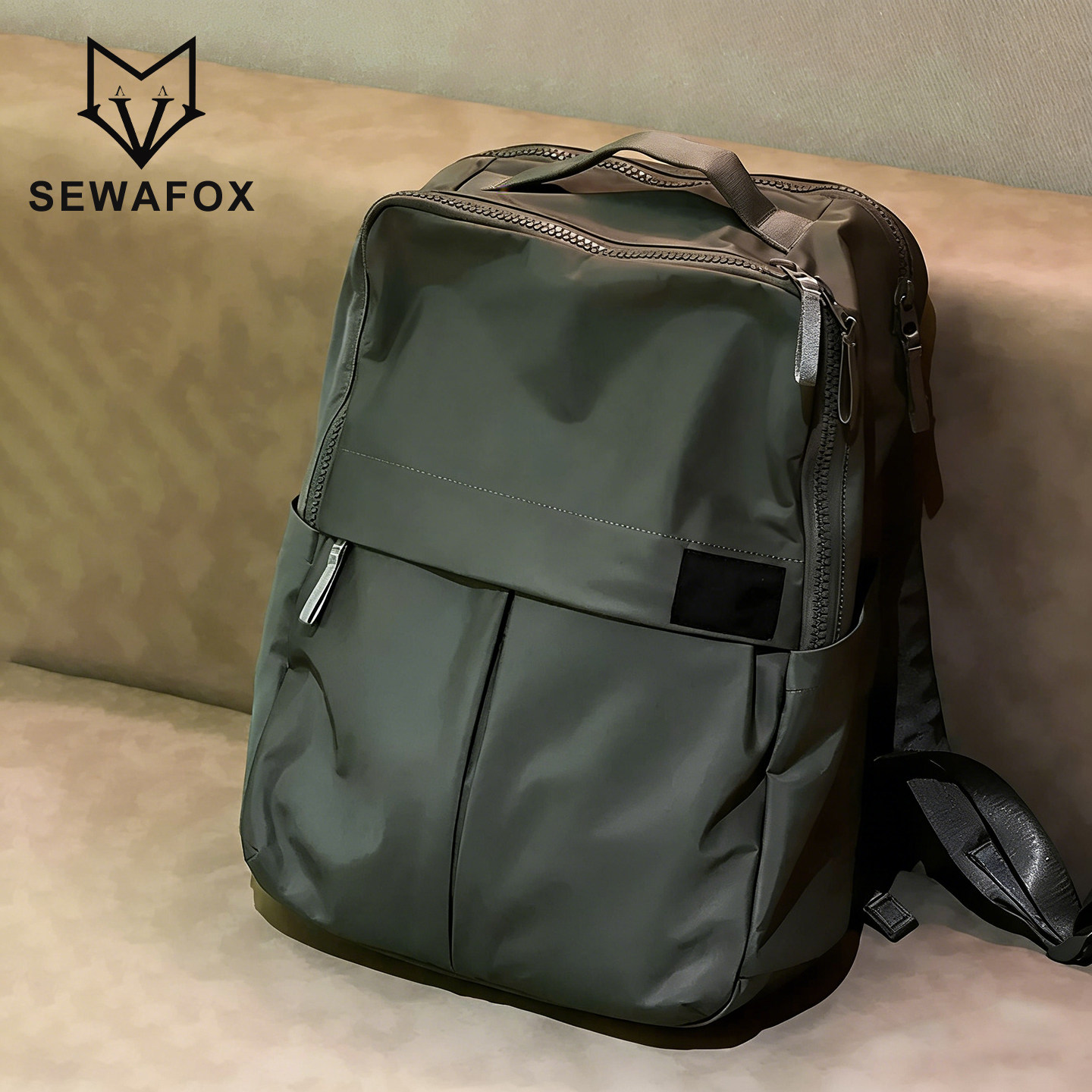 SEWAFOX休闲防水背包男女书包