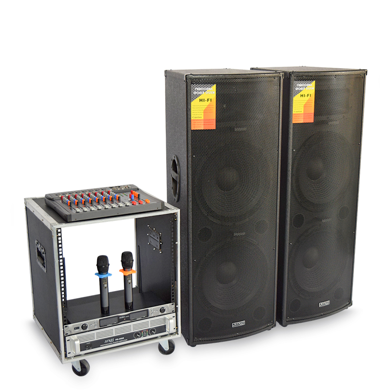 双12寸15寸大功率户外演出全频无源音箱舞台婚庆音响套装