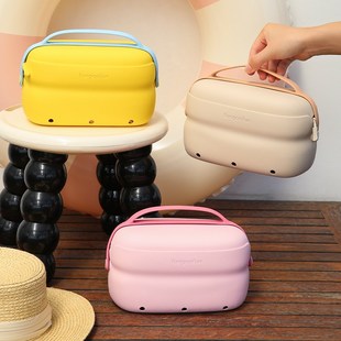 游泳收纳包干湿分离小号2024新款女高级浴包手提洗漱篮沥水洗澡包