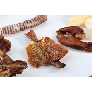 馋狗馋猫风干磨牙洁齿狗零食带肉猪腿骨牛耳朵 大猪蹄子 旺财