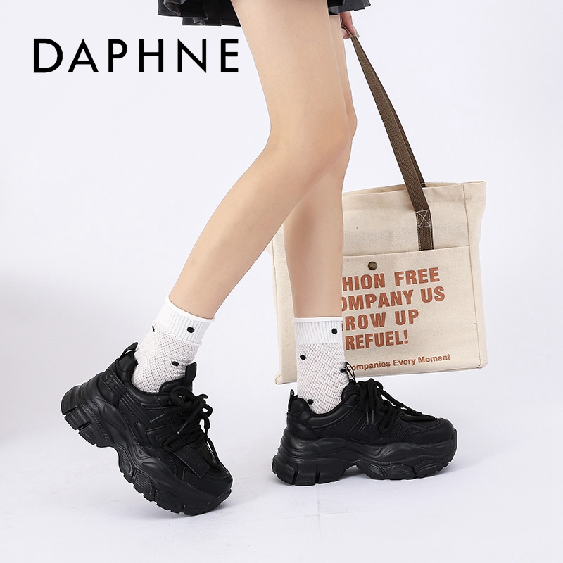 达芙妮2025新款增高老爹鞋