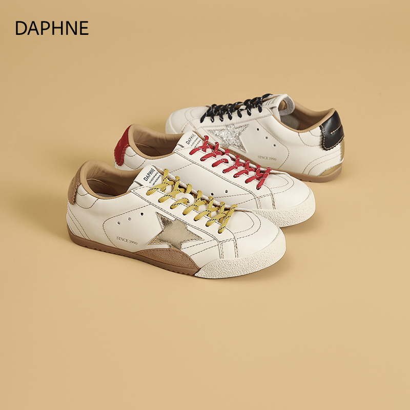 达芙妮2025新款星星小脏鞋