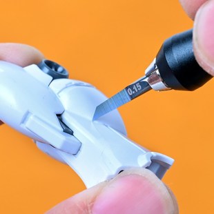 钨钢刻线刀丨百式刻线刀丨精密推刀丨高达模型制作丨懒懒同学