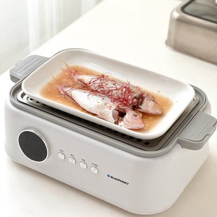 白色陶瓷盘子蒸箱专用蒸盘长方形盘子蒸鱼盘盘子菜盘蒸菜家用