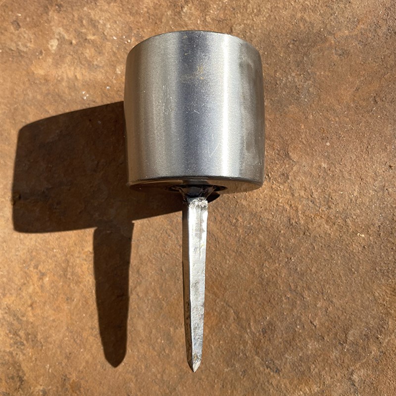 匠心喜记铁砧打金工具平铁首饰圆铁錾刻钢质錾花金银加工砧子