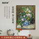 饰画玄关挂画餐厅卧室壁画 画现代简约客厅装 雷诺阿 春之花束版