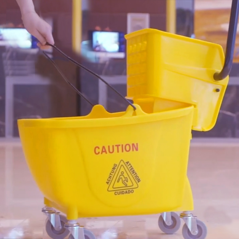 馨科拖把桶 挤水桶榨水车地拖洗拖把桶 墩布清洁拖地桶加厚大容量