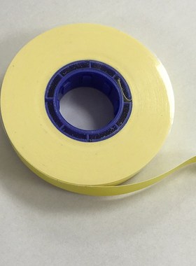 C-190T/280E线号机纸芯不干胶标签白色黄色6mm/9mm/12mm打印纸