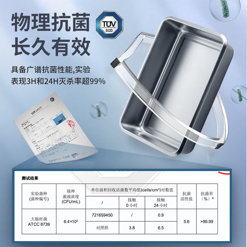 芬兰米膳葆316不锈钢保鲜盒子厨房大容量冰箱冷冻水果沥水收纳盒