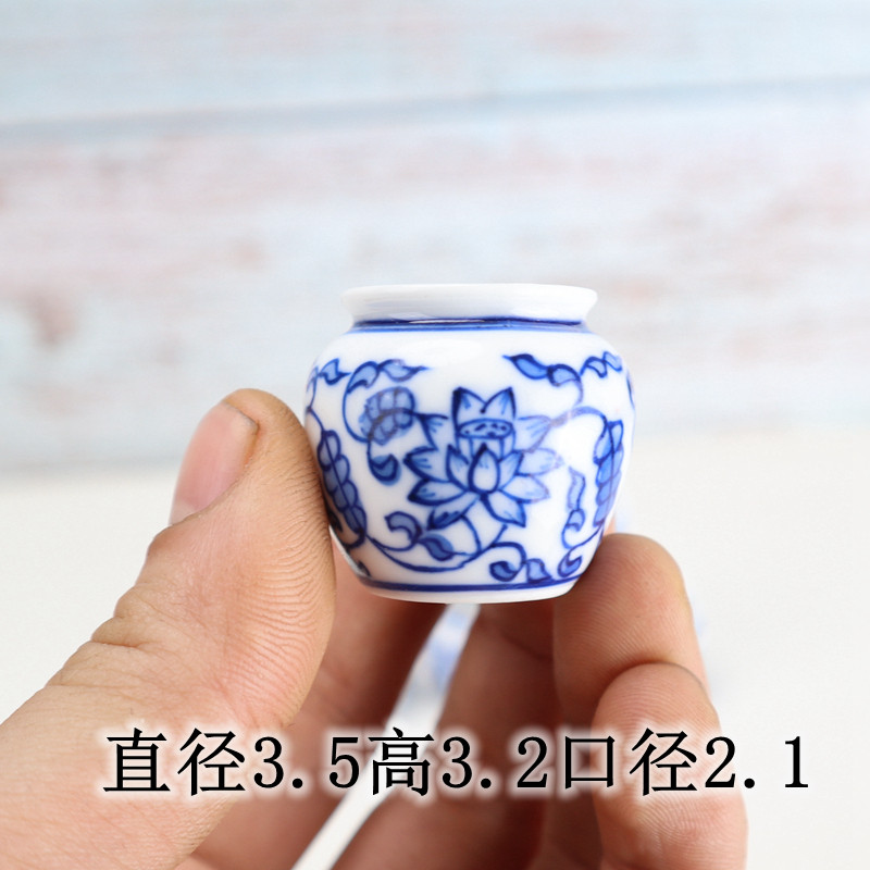 鸟食罐杯子瓷碗红子靛颏贝子绣眼玉鸟文鸟竹鸟笼配件高白手绘鸟笼