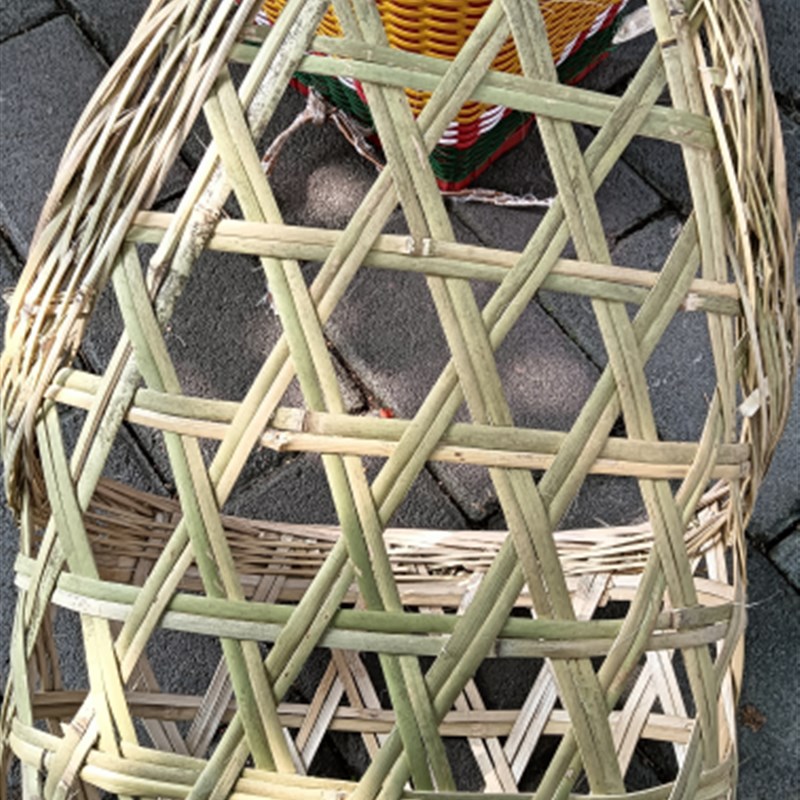 竹编篮子 竹编织品 竹瓢 箩筐 竹瓢篓 厨房专用 收纳筐 装饰 包邮