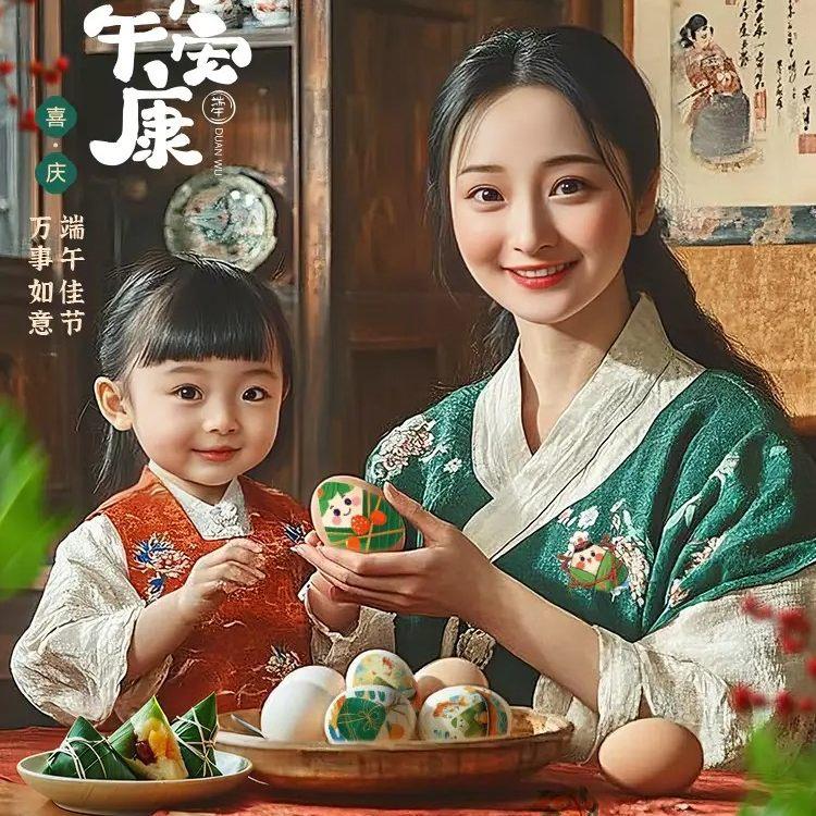 【下单立减50】端午节装饰摆饰鸡蛋鸭蛋贴纸传统文化节日氛围gj
