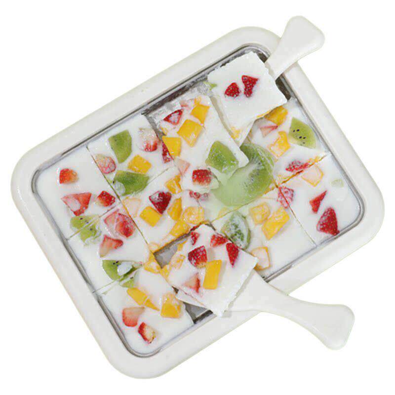 炒酸奶机儿童家用自制水果免插电小型迷你冰淇淋冷冻炒冰机