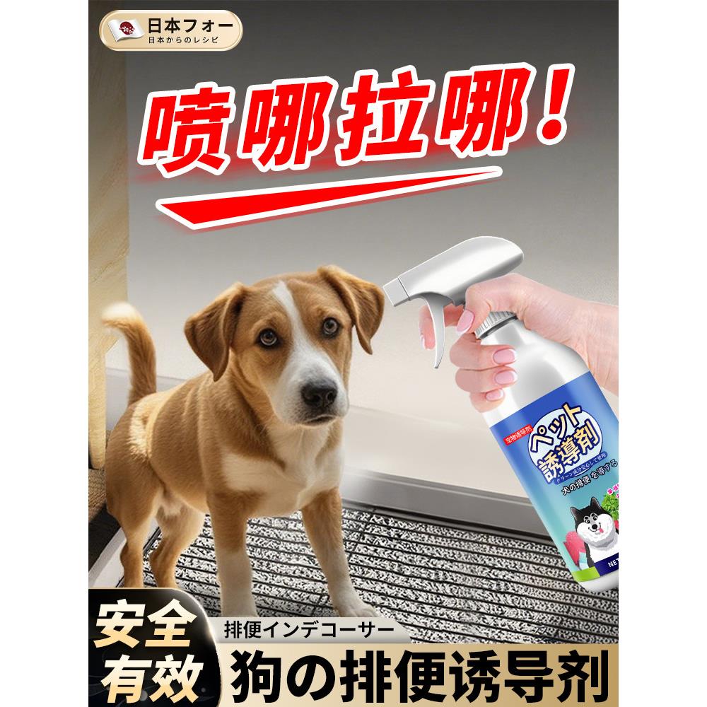 【日本专研】狗狗厕所诱导剂大小便引导宠物定点排便幼犬拉屎尿垫