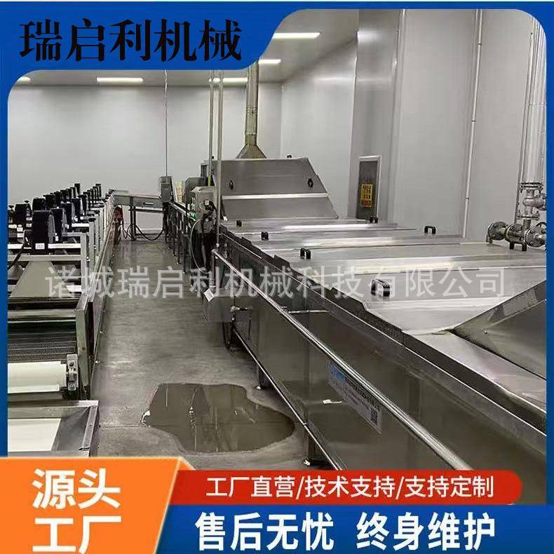 瑞启利全自动软包装榨菜海带丝巴氏杀菌机乳制品不锈钢杀菌设备