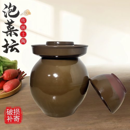 四川土陶老式酸菜坛子密封罐