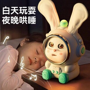 米佳贪吃货兔子3到6岁女孩子的益智玩F具开发智力动脑电能动早教4