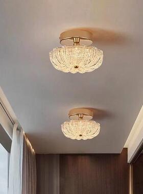 新顶款走廊入l户现代阳简约走道灯轻奢南瓜创意玄关衣DGK帽间台吸