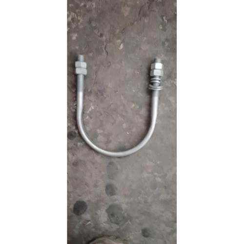 锌热镀UVII型抱箍电力电1线杆承重支架卡广告牌卡箍M6M18*1管50-4