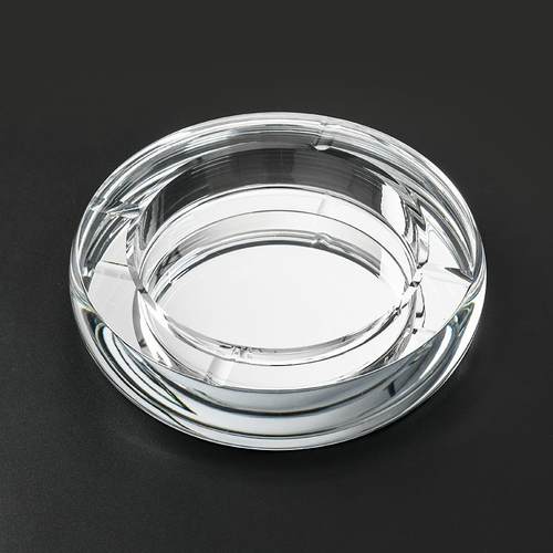 LLW个潮多功能大号水晶玻性烟灰缸玻璃时尚欧式客厅家用璃烟流缸