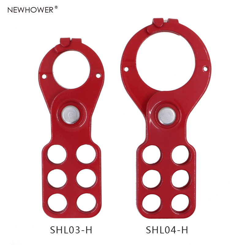 安然钢制经济型搭扣锁钩6孔多人一点扩展隔离上锁挂牌hasplockout