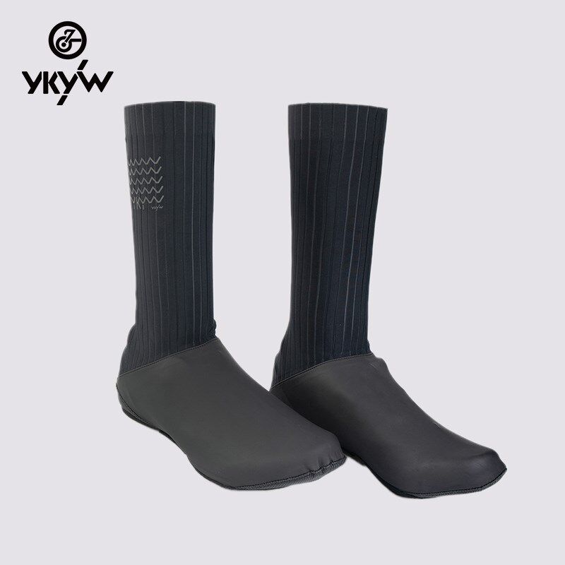 YKYW防风防雨防泼水鞋套春夏季自行G车山地车公路车锁鞋套骑行装