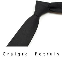 Men's plain grey 8cm casual retro suit and tie with a checkered pattern, business-like high-end zipper style thumbnail 6