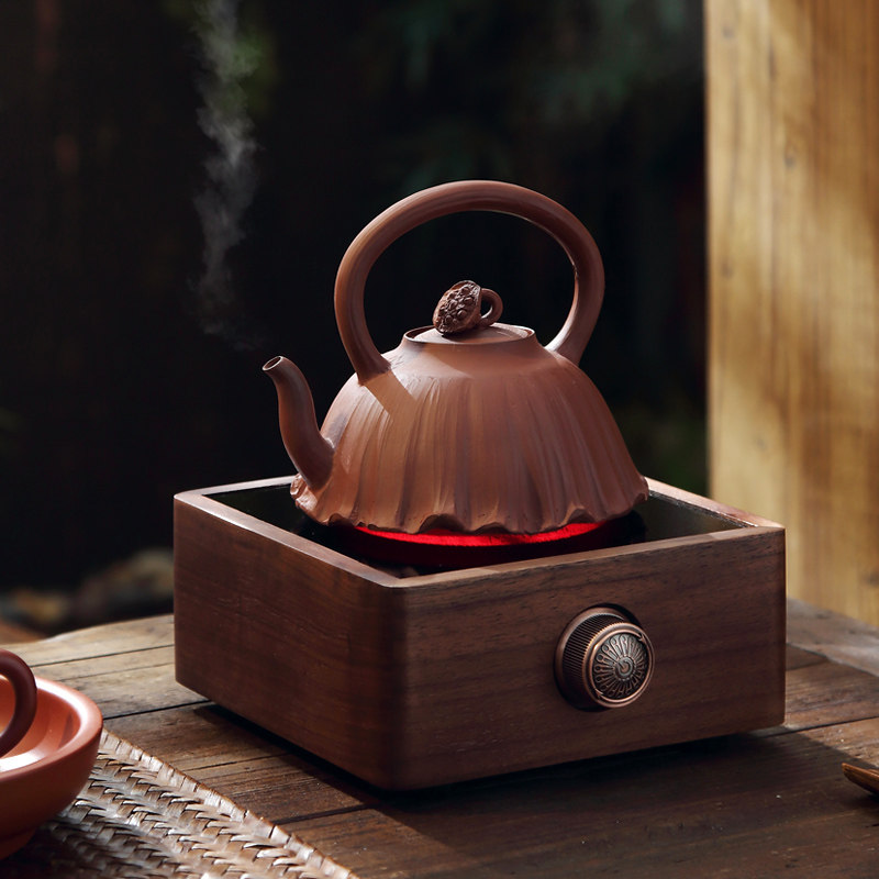 电陶炉家用煮茶烧水陶壶功夫茶具专用静音煮茶器煮茶炉.砂铫煮水