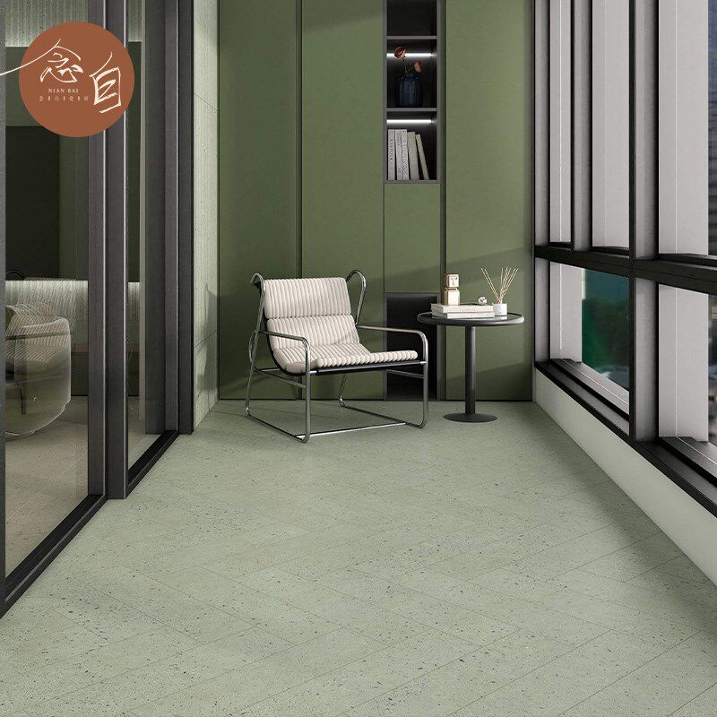 绿色水磨石瓷砖商业空间店铺x厨房墙地砖连锁咖啡店奶茶门店防滑,家装主材,水磨石砖,淘宝优惠券,粉丝福利购,淘宝优惠卷