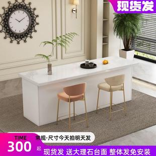 中岛台小户 轻奢吧台家用厨房岛台餐桌置物料理柜操作烘焙台开放式
