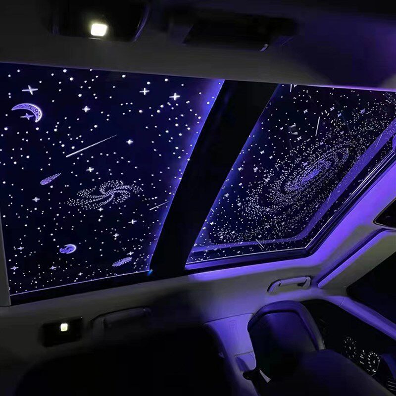 汽车装饰灯车内饰l氛围灯满天星空顶棚气氛灯全景天窗星空膜顶改