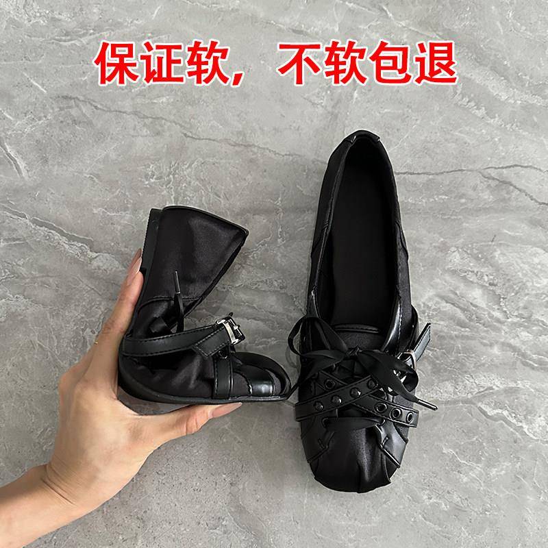 新品韩版潮酷耳机洞洞鞋女绑带时髦个性包头半拖外穿休闲舒适凉拖