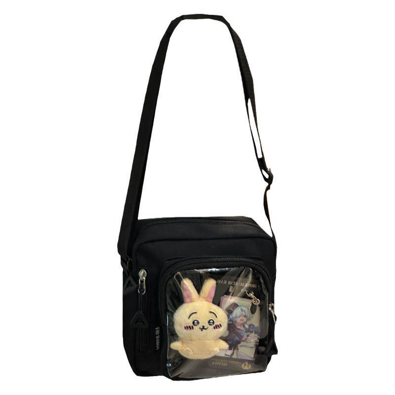 新品小食量吧唧痛包二次元可爱休闲小包包女百搭斜挎包学生简约手