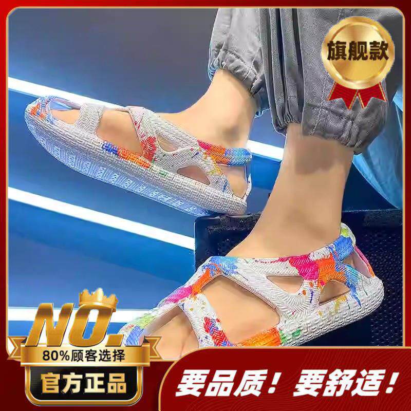 新品凉鞋男夏季2026新款外穿防滑运动罗马拖鞋司机专用开车越南沙
