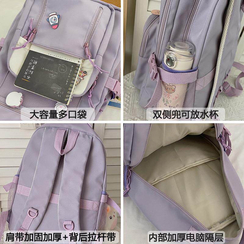 新品日系大容量书包女ins
