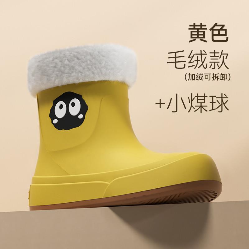 新品软底舒适女款防水雨鞋