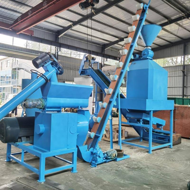 养鸡场环模饲料颗粒机鸭鹅饲料制粒机械大产量猪羊兔饲料颗粒机