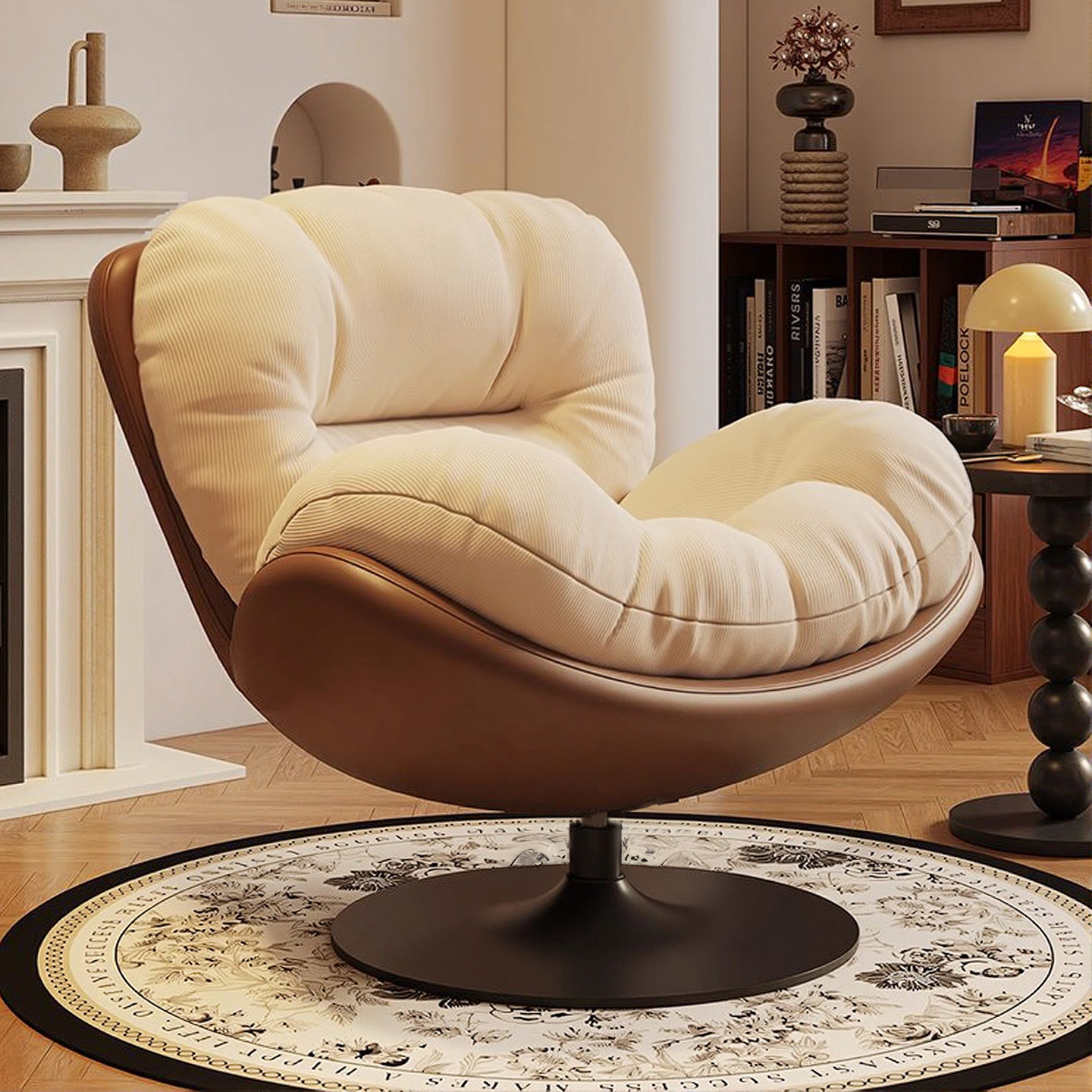 懒人沙发可躺可睡单人沙发椅家用客厅阳台卧室休闲椅蛋壳椅摇摇椅