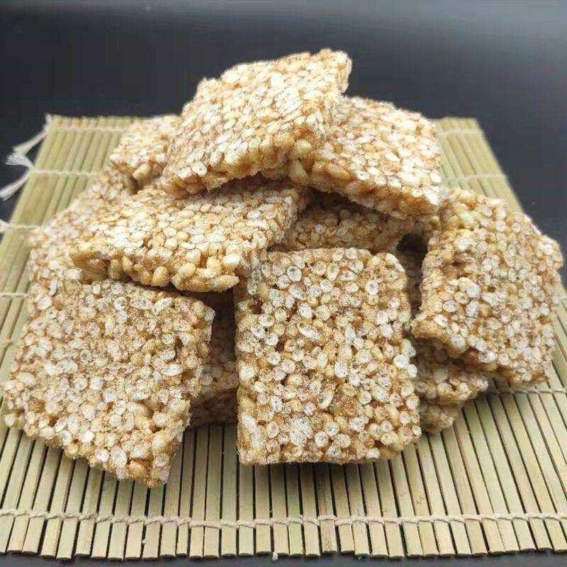 湖北监利特产麻叶子麦芽糖炒米糖天门潜江仙桃特色小吃麻糖包邮