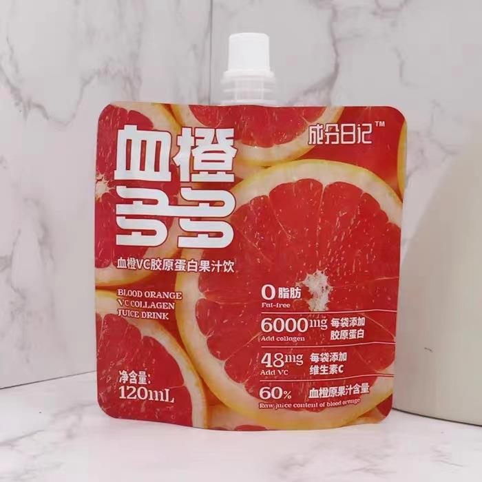 成分日记西梅汁西梅多多益生元纤维果汁饮料120ml*7袋